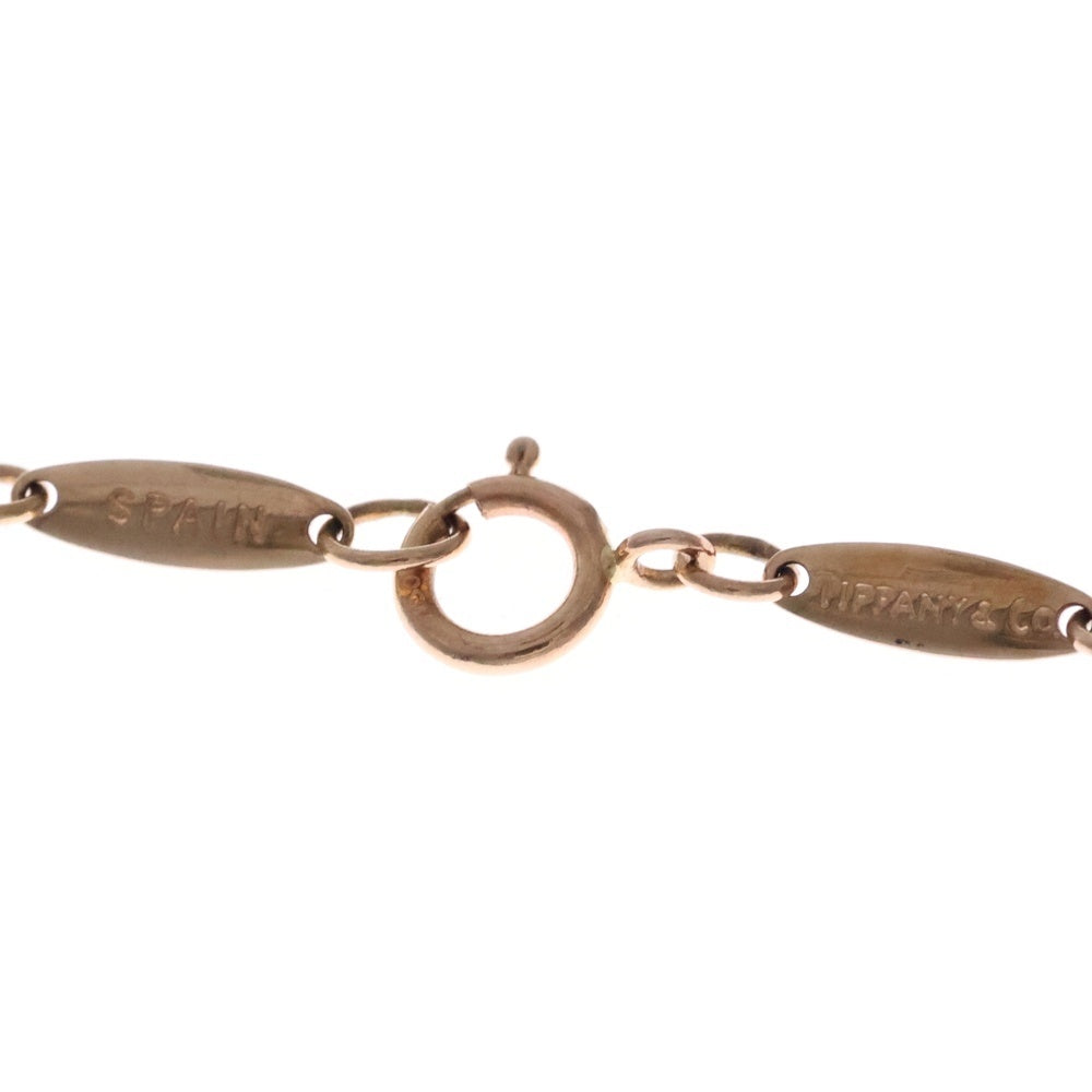 TIFFANY & Co.(ティファニー) オープンハート ネックレス ペンダント Au750 K18PG ピンクゴールド レディース