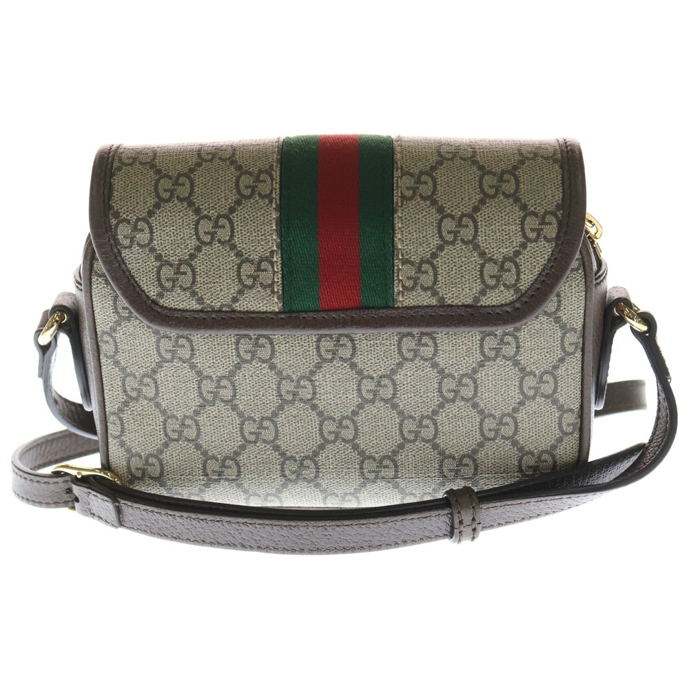 GUCCI(グッチ) GGスプリーム オフィディア ショルダーバッグ シェリーライン ベージュ PVCレザー 772239 レディース