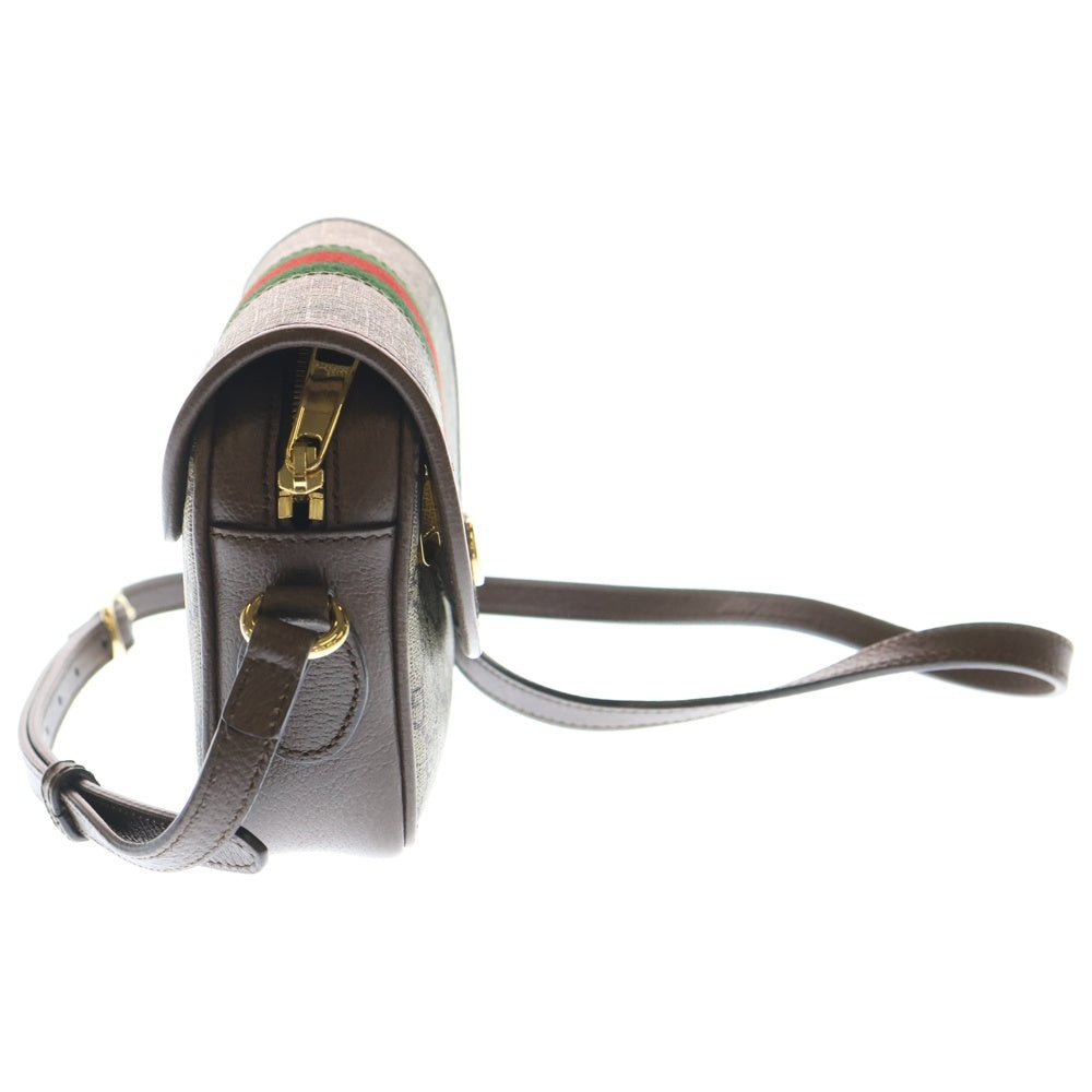 GUCCI(グッチ) GGスプリーム オフィディア ショルダーバッグ シェリーライン ベージュ PVCレザー 772239 レディース