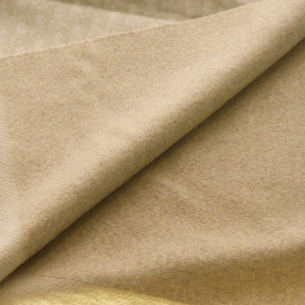 Christian Dior(クリスチャンディオール) オブリーク ジャガード 総柄 フリンジ マフラー ホワイト/ベージュ