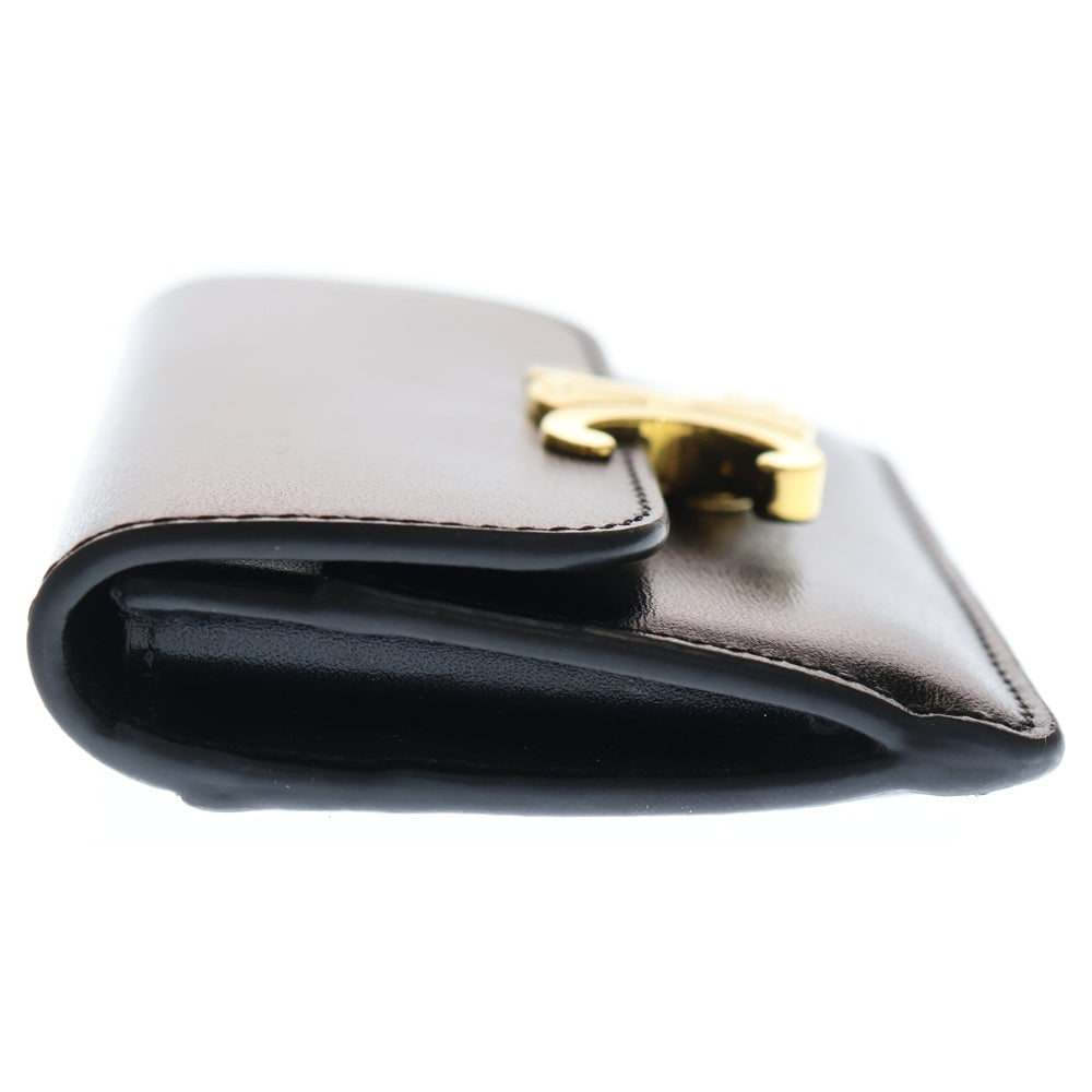 CELINE ケース トリオンフ CELINE(セリーヌ) トリオンフ 二つ折り カードケース 小銭入れ