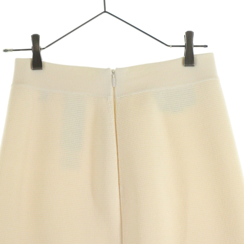 GUCCI(グッチ) サイドジップ ウールニット タイトミニスカート アイボリー レディース 726801