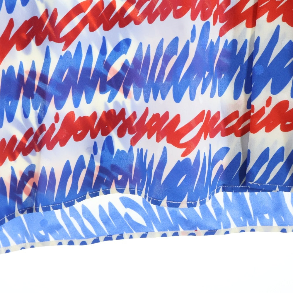 美品 GUCCI グッチ アロハシャツ オーシャンプリント イタリア製 22AW 美品 GUCCI グッチ アロハシャツ オーシャンプリント イタリア製 22AW