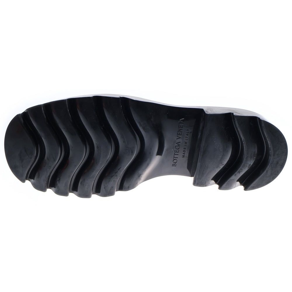 BOTTEGA VENETA(ボッテガヴェネタ) ラバー レースアップ ダービー ローカットシューズ ブラック レディース