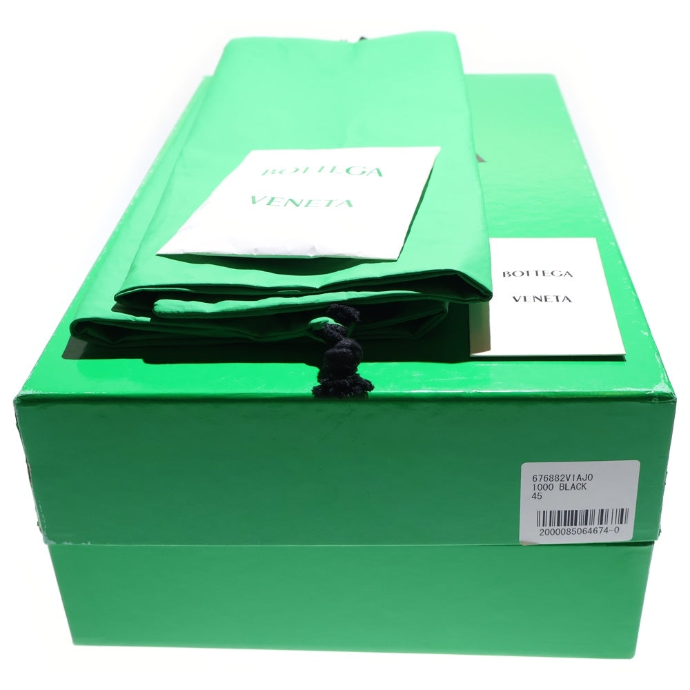 BOTTEGA VENETA(ボッテガヴェネタ) ラバー レースアップ ダービー ローカットシューズ ブラック レディース