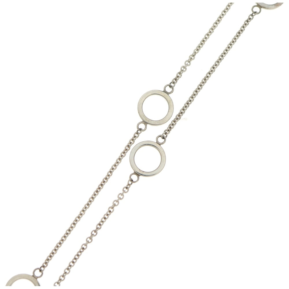 TIFFANY & Co.(ティファニー) サークルネックレス ペンダント チェーン シルバー 5.8g Sv925 レディース