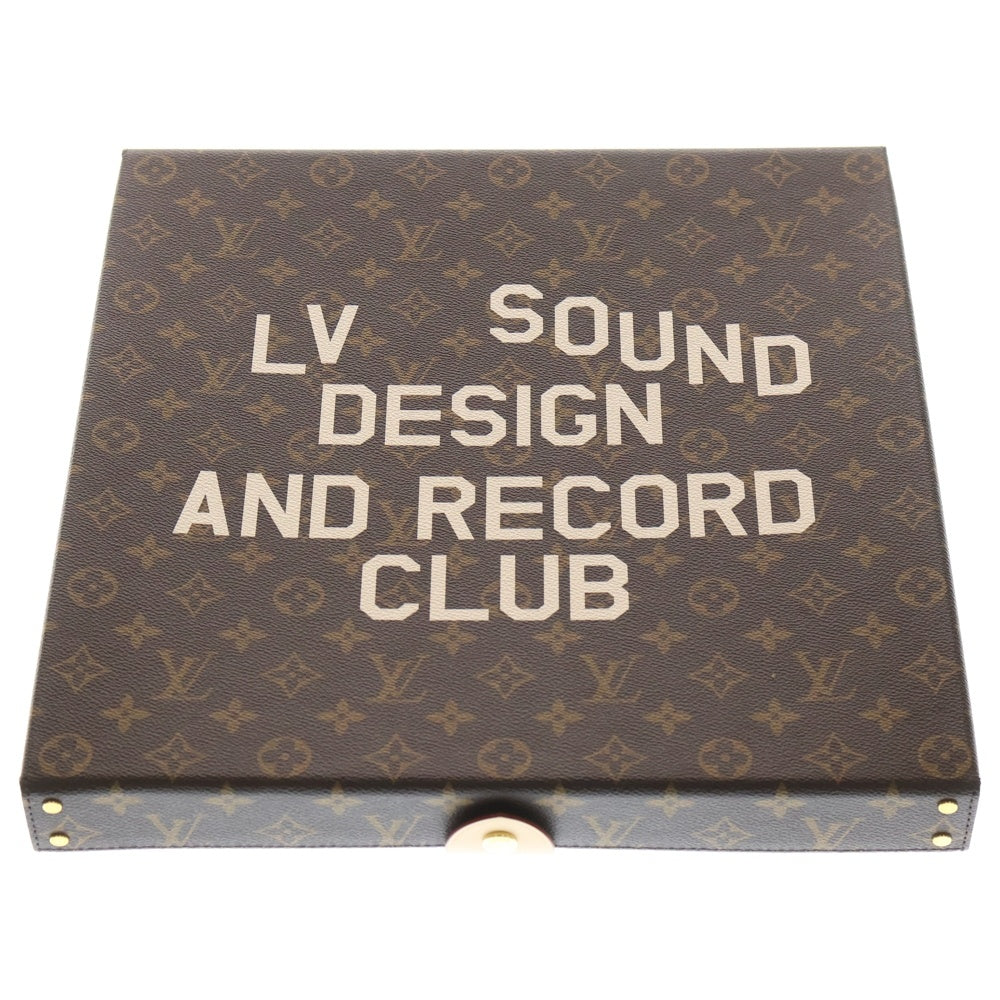 LOUIS VUITTON(ルイヴィトン) モノグラム ピザボックス レコードケース GI0634 IC ブラウン