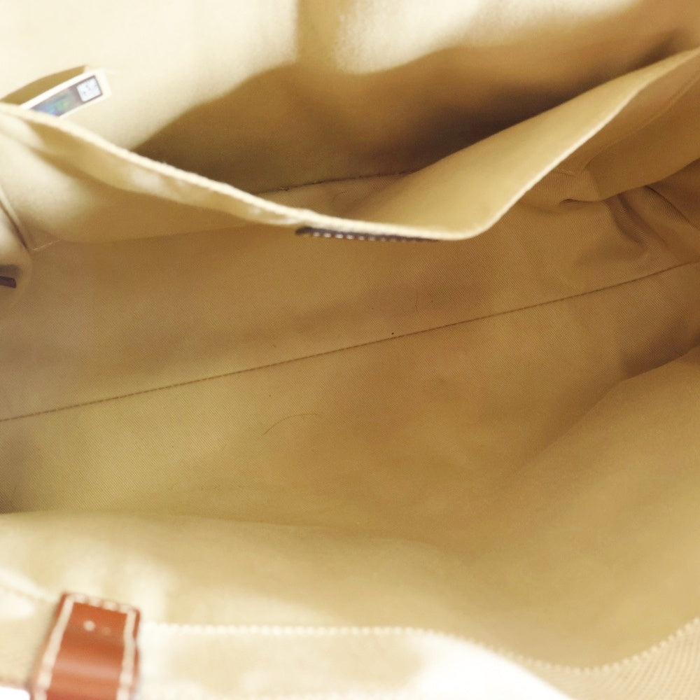 Chloe(クロエ) ウッディ ミディアム トートバッグ ベージュ キャンバス レディース