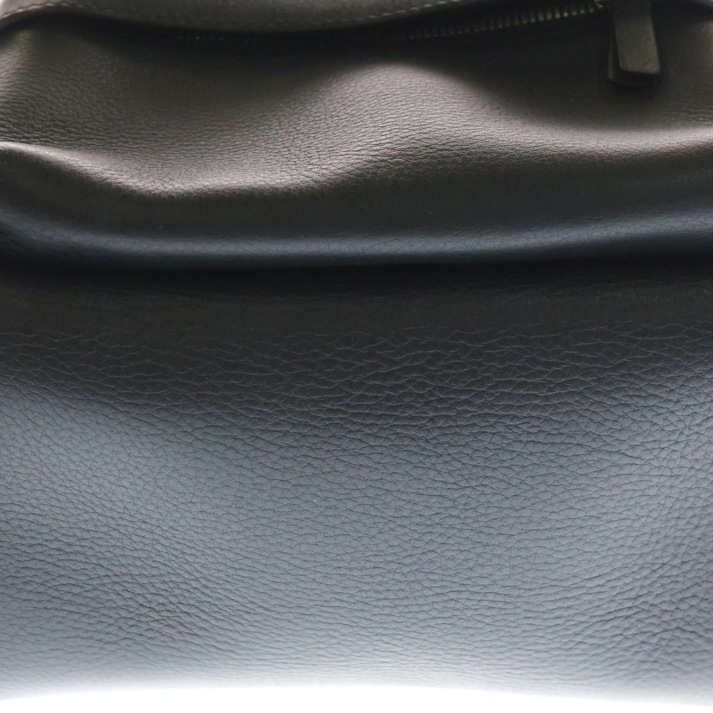 BALENCIAGA(バレンシアガ) エブリデイ レザー バックパック リュックサック ブラック レザー 552379 シルバー金具 レディース