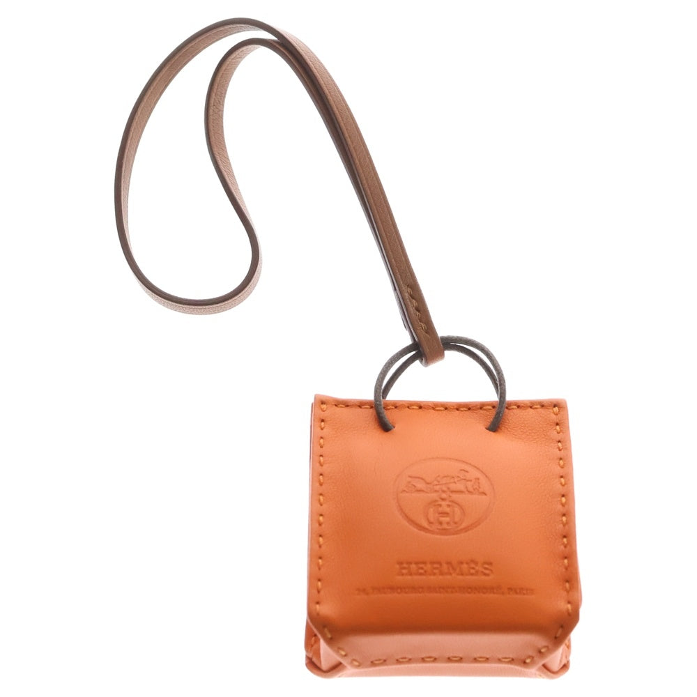 HERMES(エルメス) サックオランジュ バッグチャーム フー アニョーミロ オレンジ Y刻印 レディース