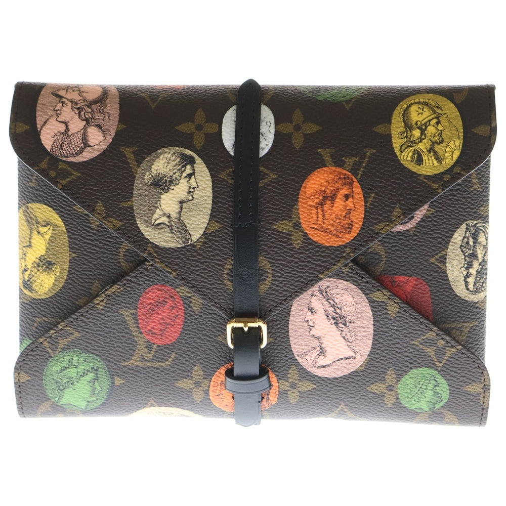 LOUIS VUITTON(ルイヴィトン) モノグラム フォルナセッティ カラーポーチ ケース 色鉛筆 筆記用具 文房具 ブラウン GI0697 レディース