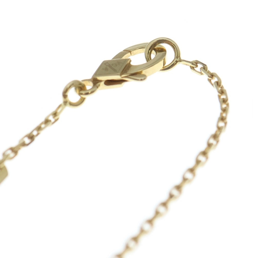 Van Cleef & Arpels(ヴァンクリーフアンドアーペル) ヴィンテージアルハンブラ マザーオブパール ネックレス イエローゴールド 750YG VCARA45900 ジュエリー レディース