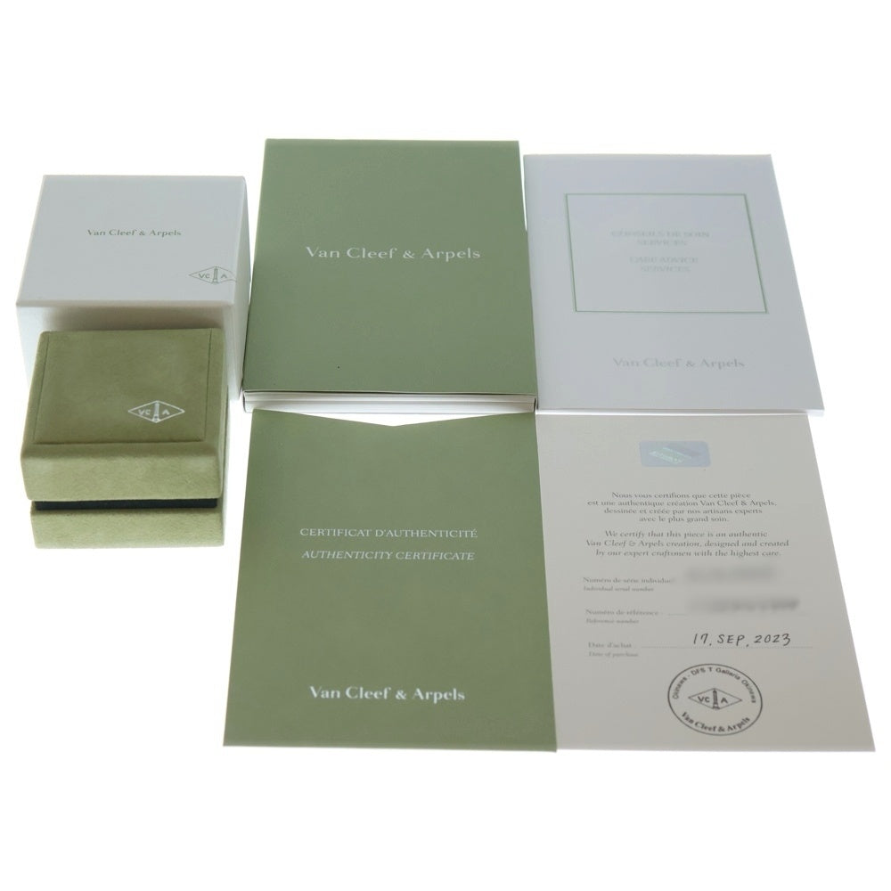 Van Cleef & Arpels(ヴァンクリーフアンドアーペル) ヴィンテージアルハンブラ マザーオブパール ネックレス イエローゴールド 750YG VCARA45900 ジュエリー レディース