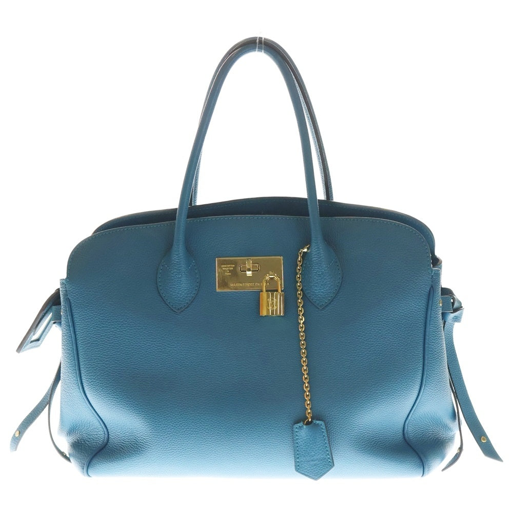 LOUIS VUITTON(ルイヴィトン) ミラ MM コルヴェール ハンドバッグ ブルー レザー M55023 レディース