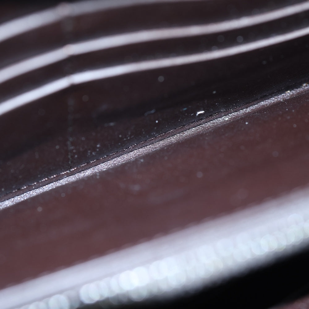 Berluti(ベルルッティ) タリ マキシウォレット ロングウォレット 長財布 カードケース グリーン×ベージュ スクリットレザー シルバー金具 レディース