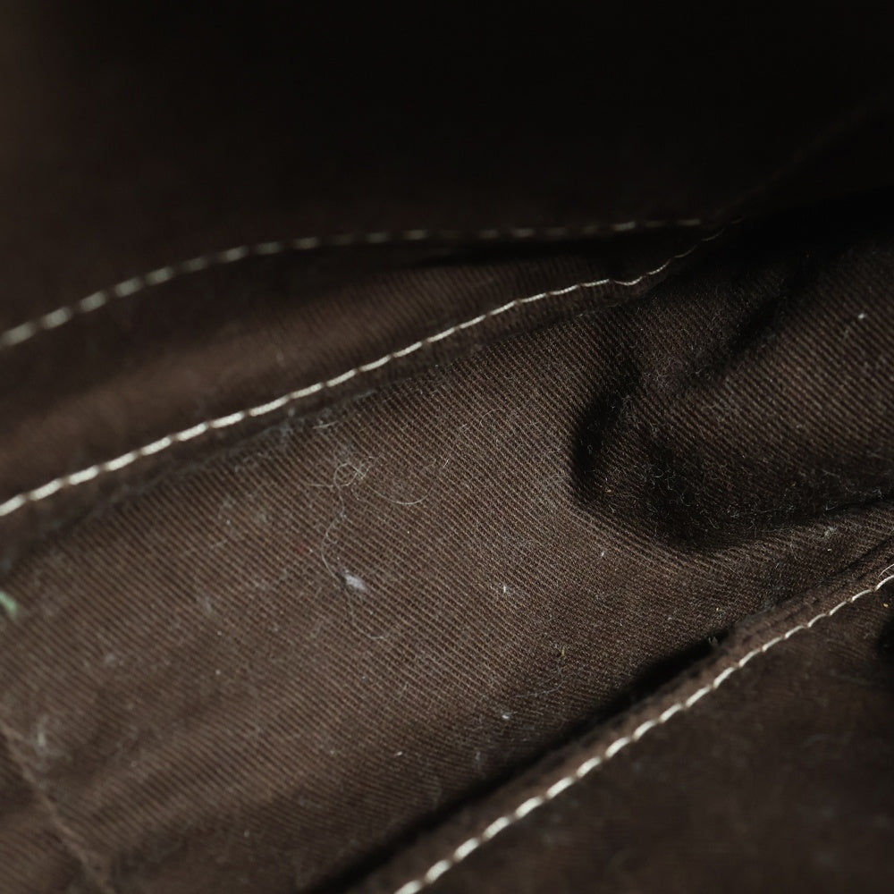 LOEWE(ロエベ) アナグラム ハンドバッグ ゴールド レザー ゴールド金具 レディース