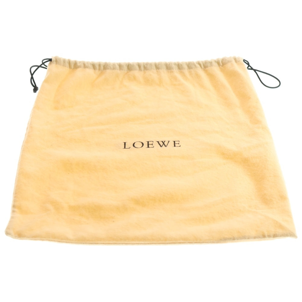 LOEWE(ロエベ) アナグラム ハンドバッグ ゴールド レザー ゴールド金具 レディース