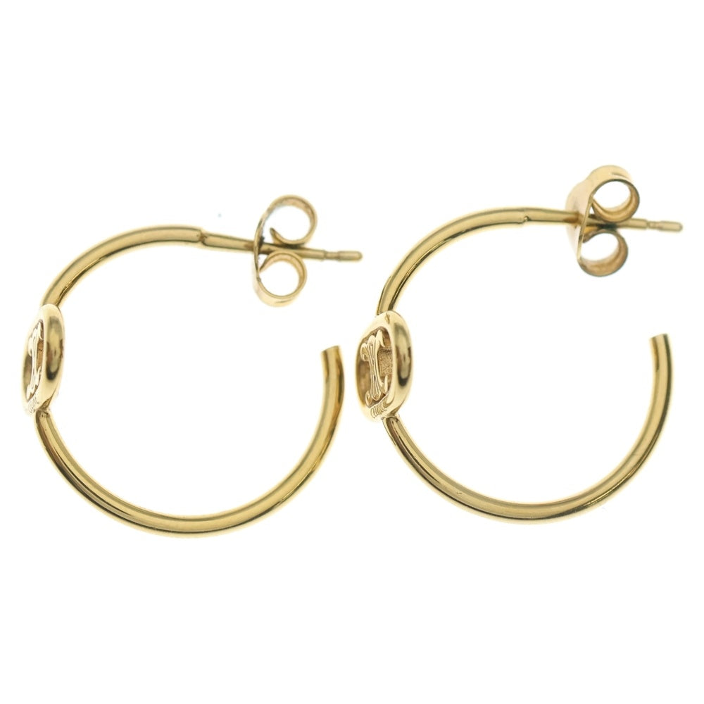 CELINE(セリーヌ) トリオンフ フープピアス ゴールド GP レディース