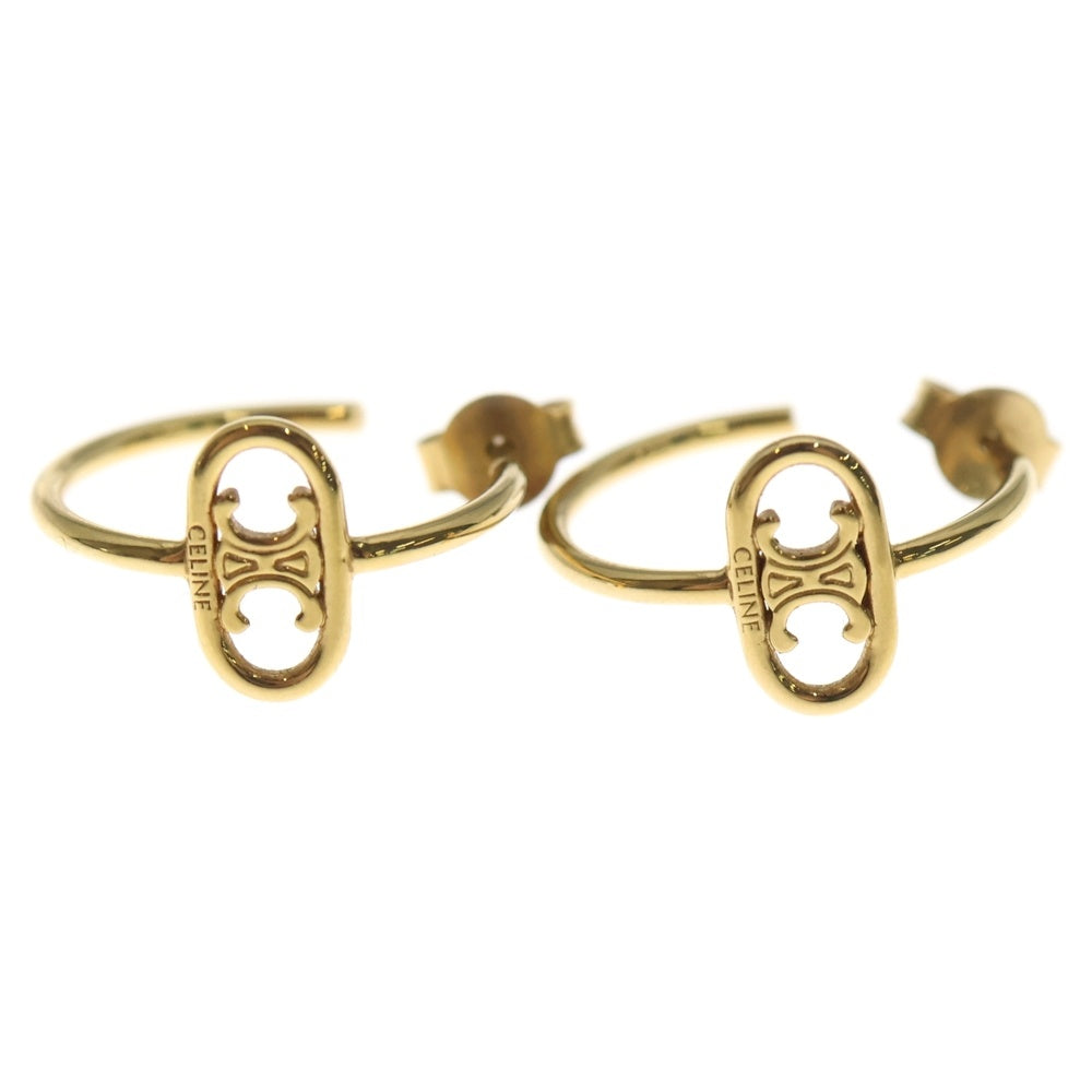CELINE(セリーヌ) トリオンフ フープピアス ゴールド GP レディース