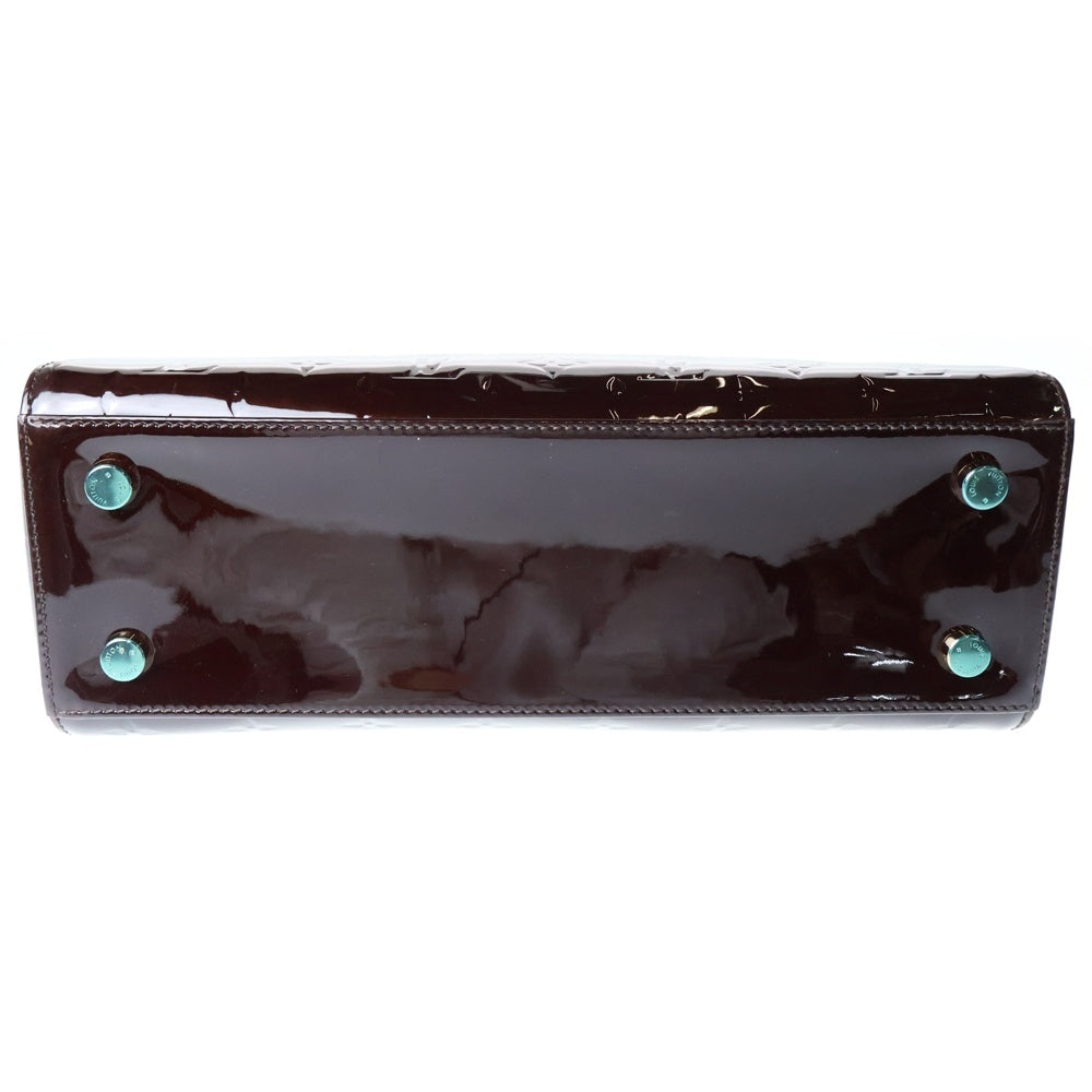 LOUIS VUITTON(ルイヴィトン) ヴェルニ ブレアMM ハンドバッグ 2wayショルダーバッグ アマラント パテントレザー M91619 レディース