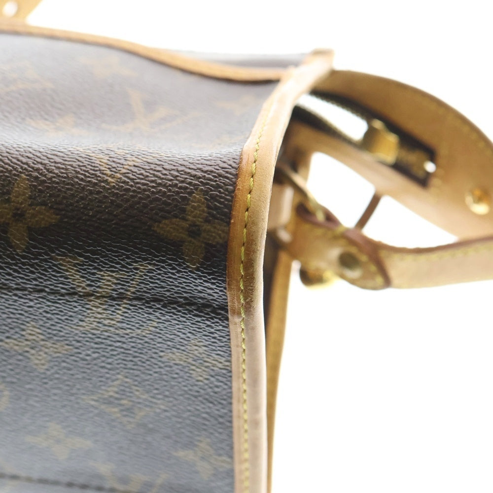 LOUIS VUITTON(ルイヴィトン) モノグラム ポパンクール・ロン ショルダーバッグ ブラウン PVCレザー M40008