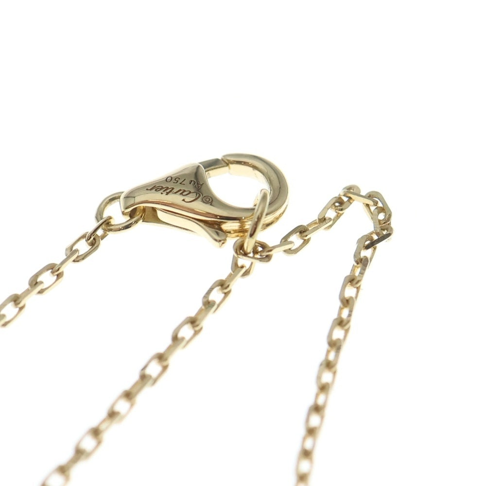 Cartier(カルティエ) ジュストアン クル ダイヤ ネックレス Au750 K18 YG ゴールド ペンダント レディース