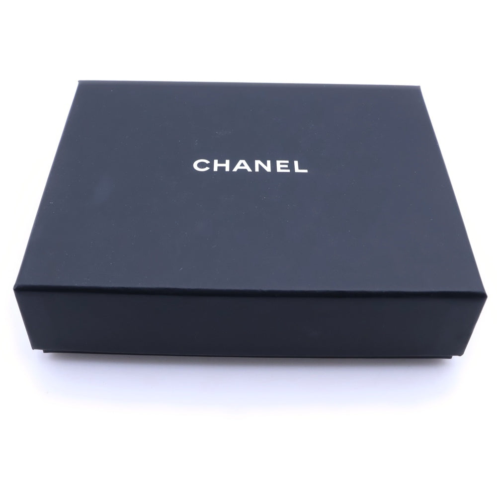 CHANEL(シャネル) クラシック スモールウォレット 三つ折り財布 チャーム ブラック ラムスキン ゴールド金具 AP0231 レディース