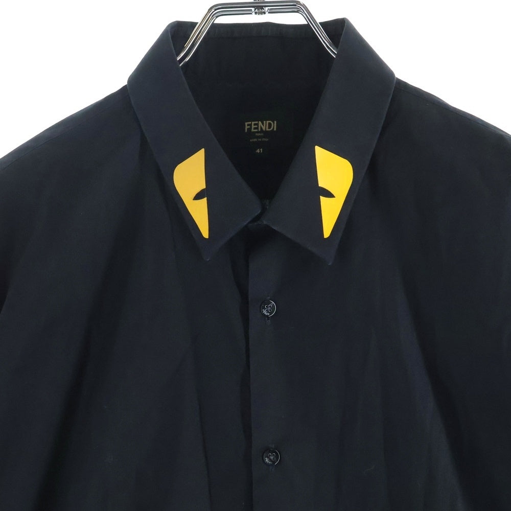 FENDI(フェンディ) モンスター ロングスリーブシャツ ブラック FS0572