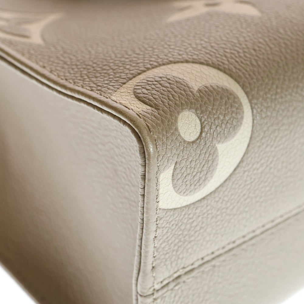 LOUIS VUITTON(ルイヴィトン) モノグラムアンプラント オンザゴーPM トゥルトレールクレーム 2wayハンドバッグ ショルダーバッグ RFID M45779 レディース