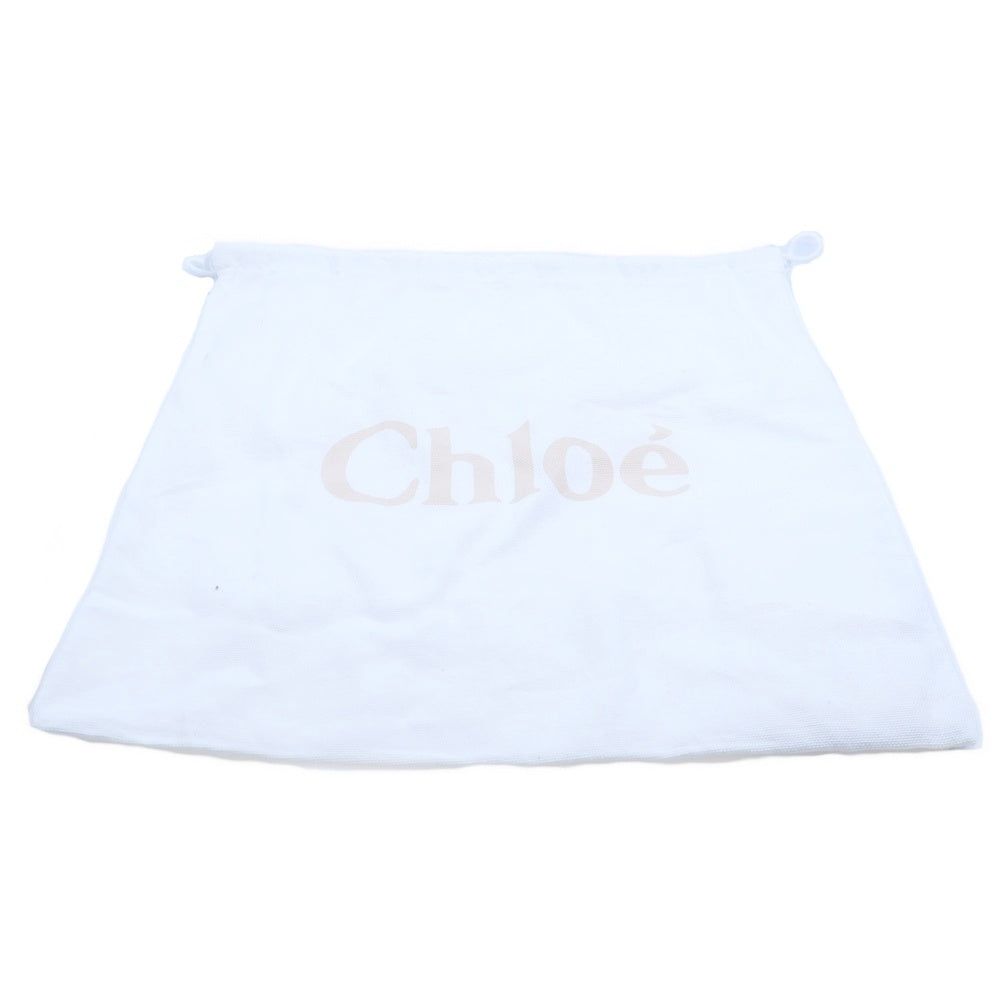 Chloe(クロエ) アビーロック チェーンショルダー レッド バック 型押しレザー レディース