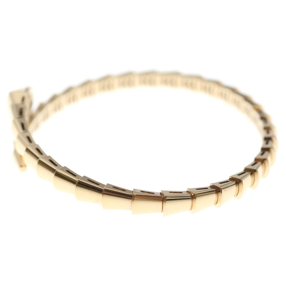 BVLGARI(ブルガリ) セルペンティ ヴァイパー ブレスレット バングル ピンクゴールド Au750PG #M #17