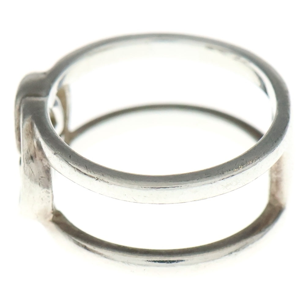 GUCCI(グッチ) インターロッキング リング 指輪 シルバー #12 レディース