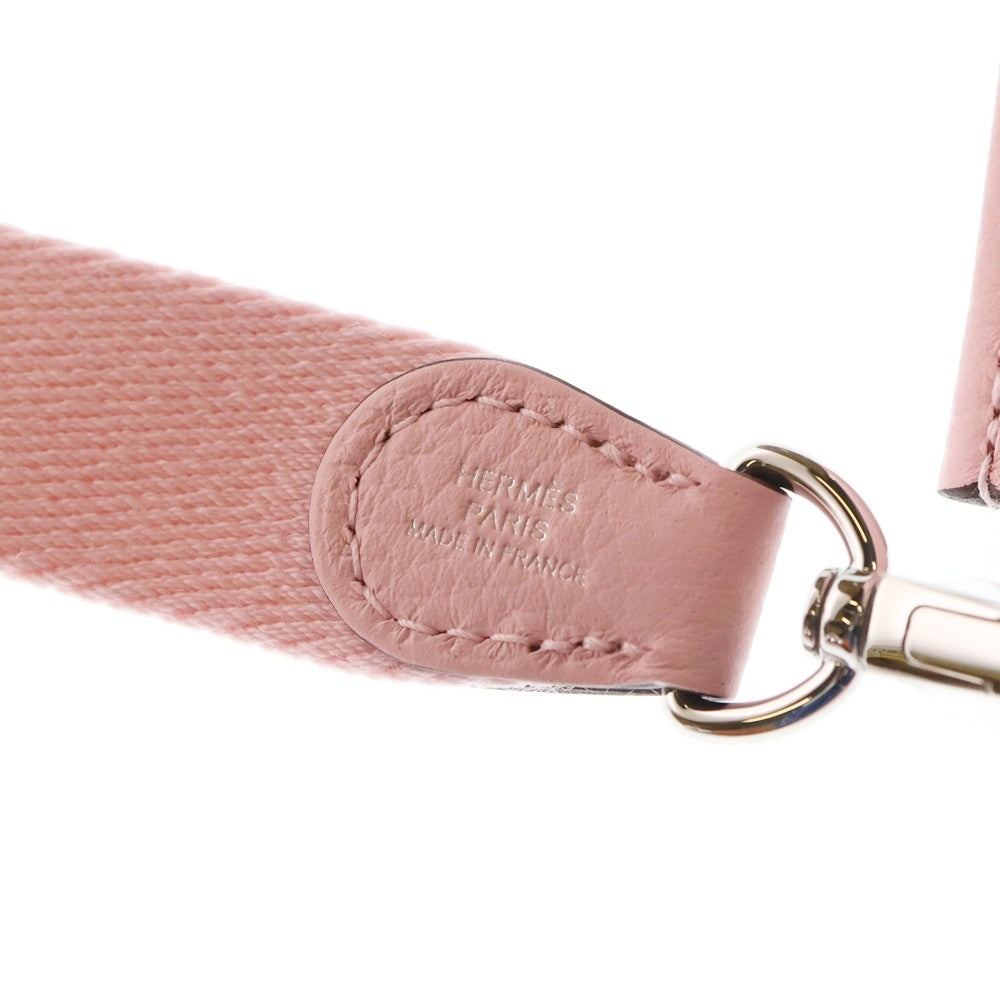 HERMES(エルメス) エブリンTPM ローズサクラ トリヨン ショルダーバッグ K刻印 シルバー金具 レディース