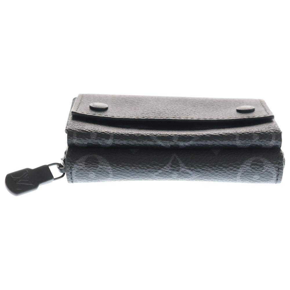LOUIS VUITTON(ルイヴィトン) モノグラム エクリプス ジッピー オーガナイザー コンパクトウォレット 折りたたみ財布 ブラック M82771