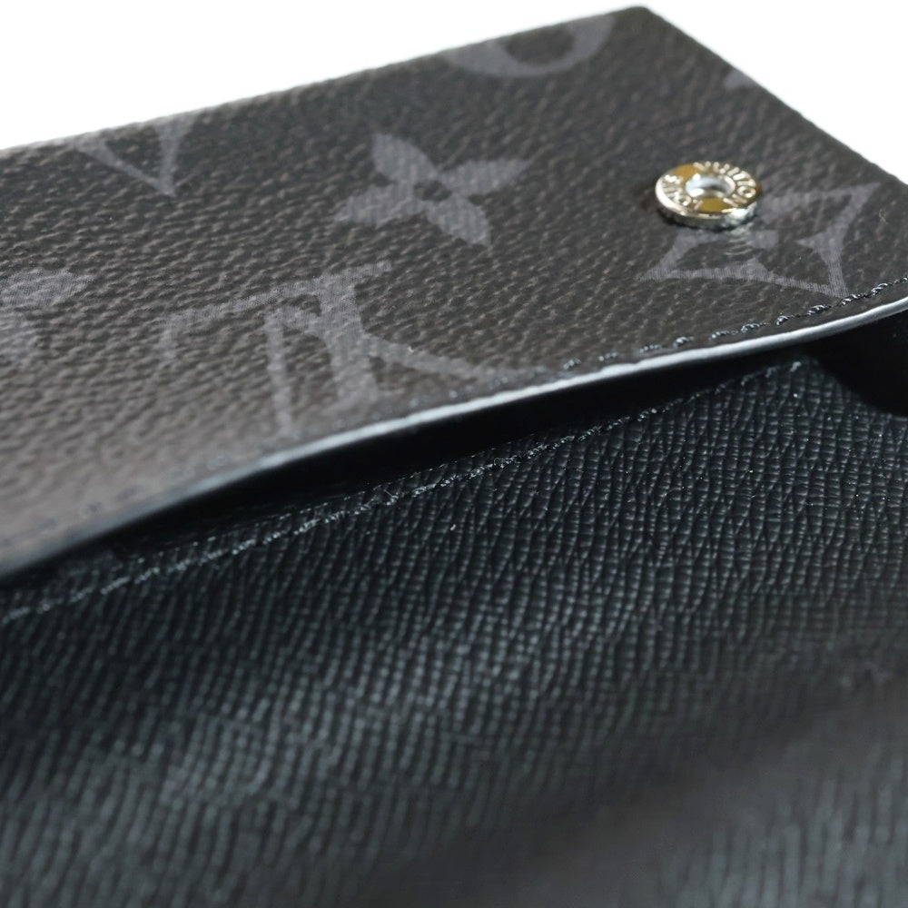 LOUIS VUITTON(ルイヴィトン) モノグラム エクリプス ジッピー オーガナイザー コンパクトウォレット 折りたたみ財布 ブラック M82771