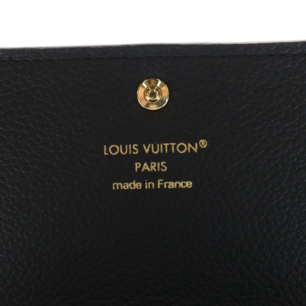 LOUIS VUITTON(ルイヴィトン) モノグラム アンプラント アンヴェロップ カルト ドゥ ヴィジット ロングウォレット コンパクトウォレット 三つ折り財布 レザー M58456