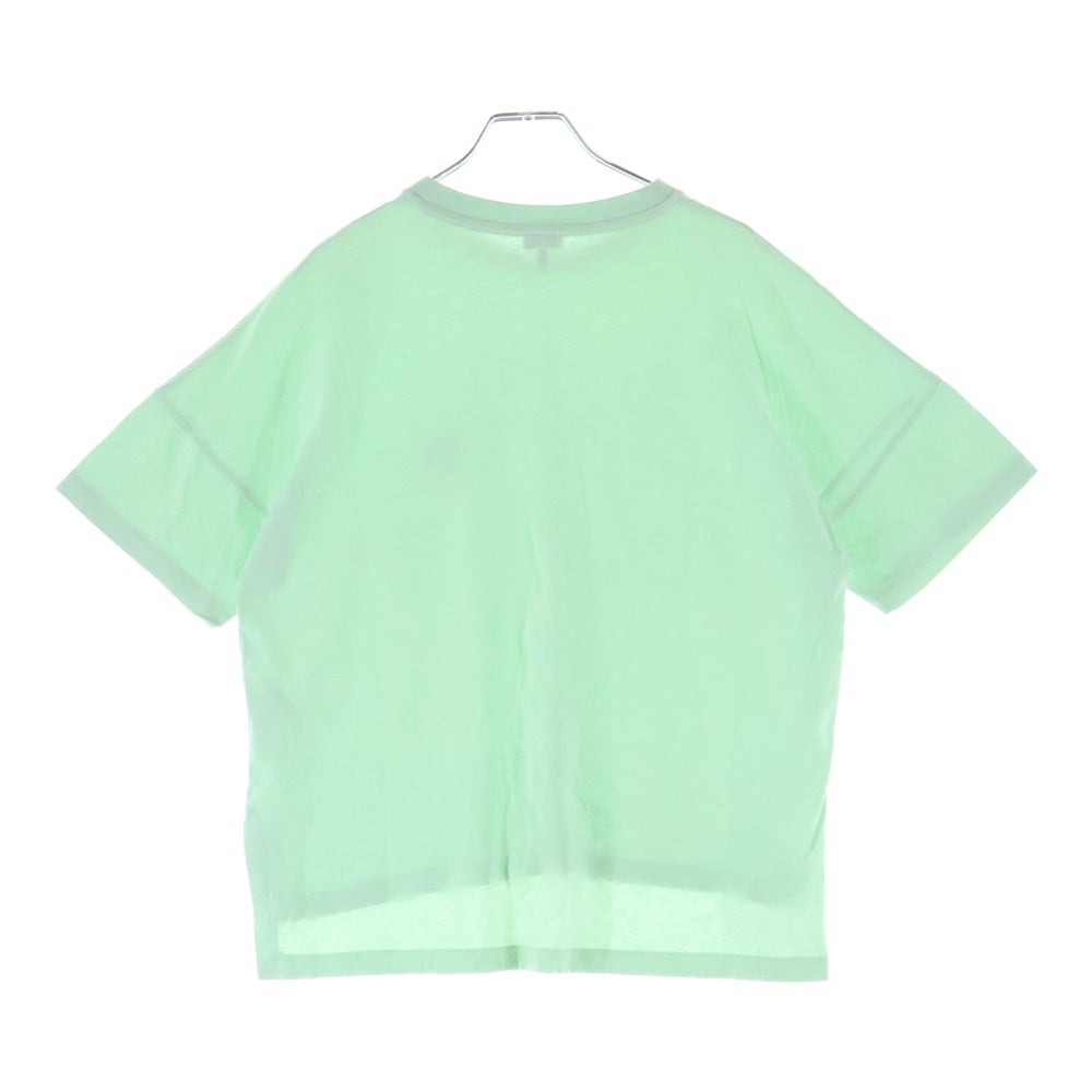 LOEWE(ロエベ) アナグラム刺繍 半袖Tシャツ カットソー グリーン S359Y22X58 レディース