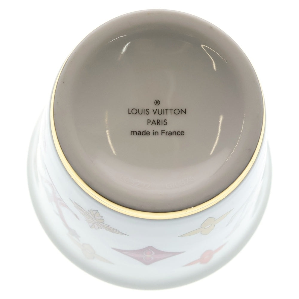 LOUIS VUITTON(ルイヴィトン) モノグラムフラワー ポーセリン マグカップ 食器 ホワイト