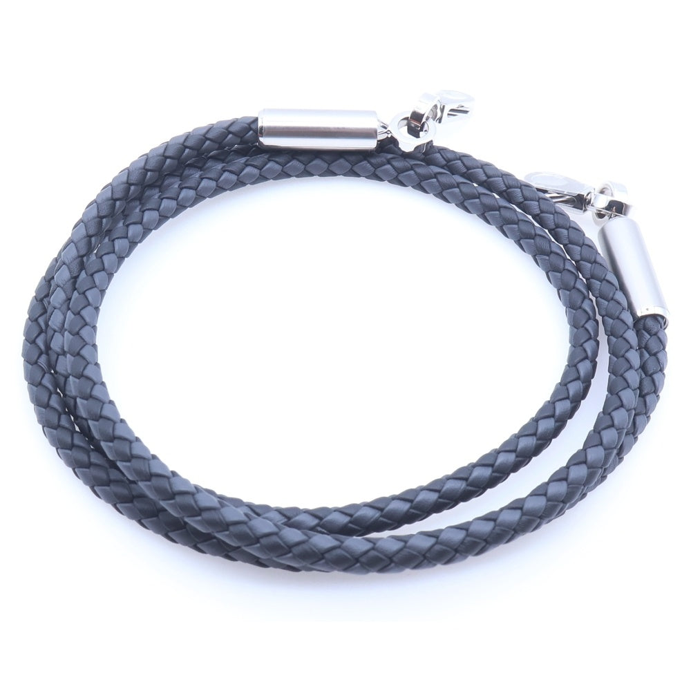 HERMES(エルメス) バンドリエール イントレチャート ショルダーストラップ シルバー金具 グレー