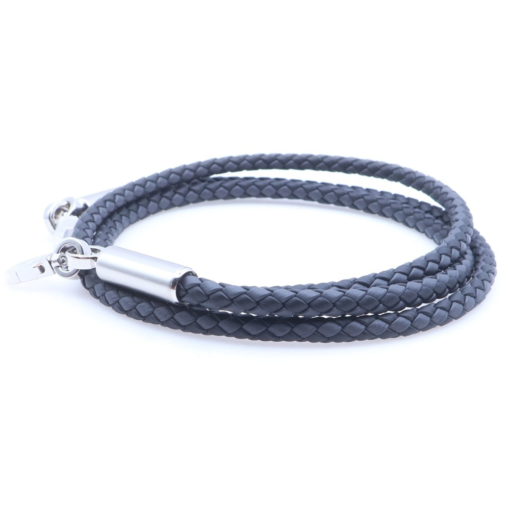 HERMES(エルメス) バンドリエール イントレチャート ショルダーストラップ シルバー金具 グレー