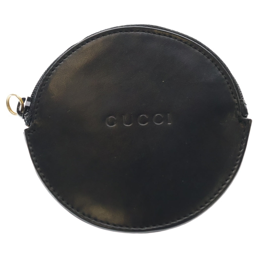 GUCCI(グッチ) ラウンド コインケース ブラック レディース