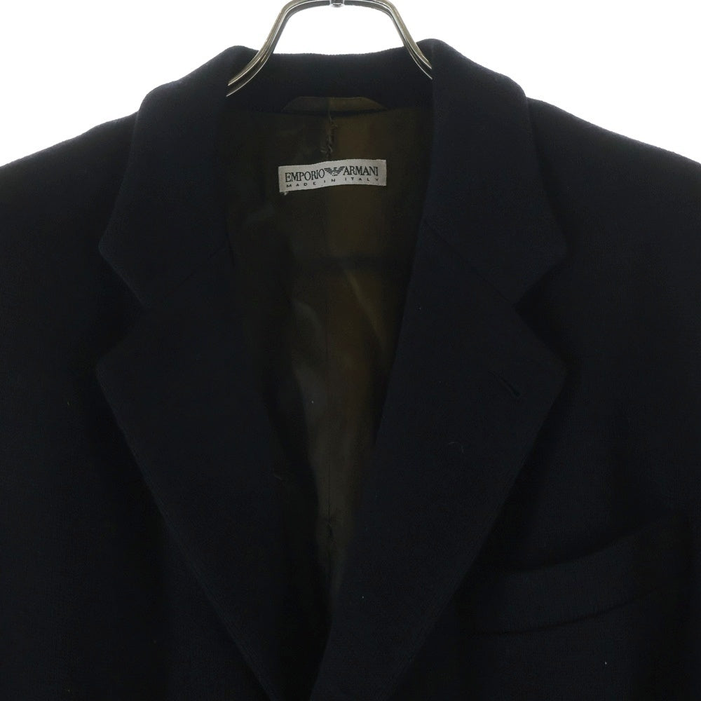 EMPORIO ARMANI(エンポリオアルマーニ) ウール ロング コート ブラック 257907