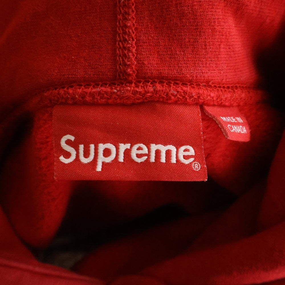 SUPREME(シュプリーム) 19AW Bandana Box Logo Hooded Sweatshirt バンダナボックスロゴ プルオーバーパーカー フーディー レッド