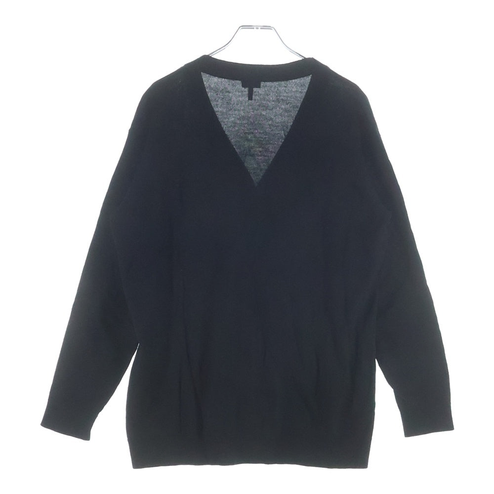 LOEWE(ロエベ) アナグラムロゴ刺繍 カーディガン ブラック レディース