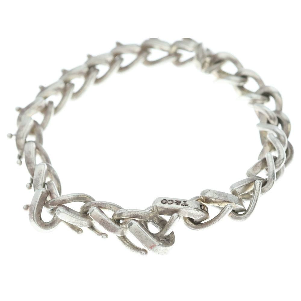 ティファニー Tiffany & Co. ミディアムチェーン シルバー925 TIFFANY & Co.(ティファニー) フォージリンクミディアム ブレスレット