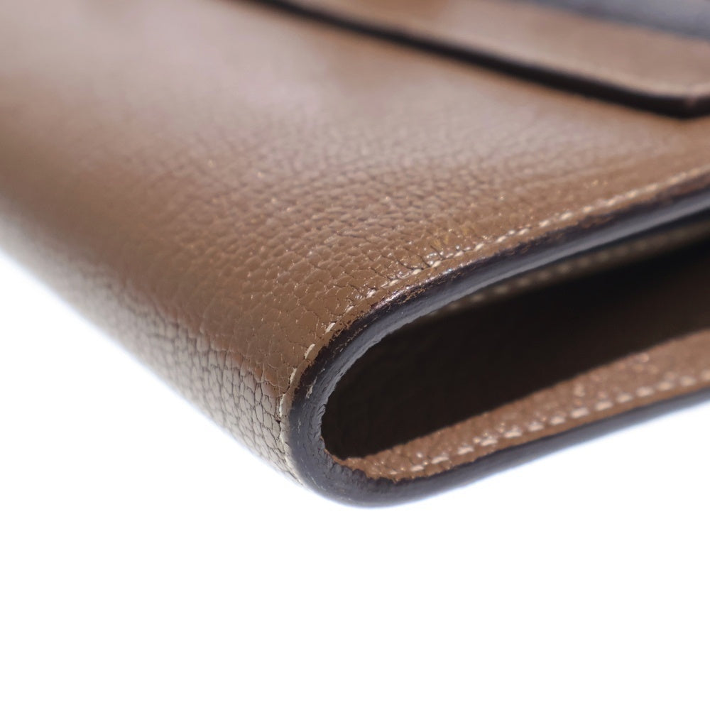 HERMES(エルメス) ケリー トゥーゴー エプソン レザー エトゥープ ショルダーバッグ シルバー金具 U刻印 ベージュ レディース