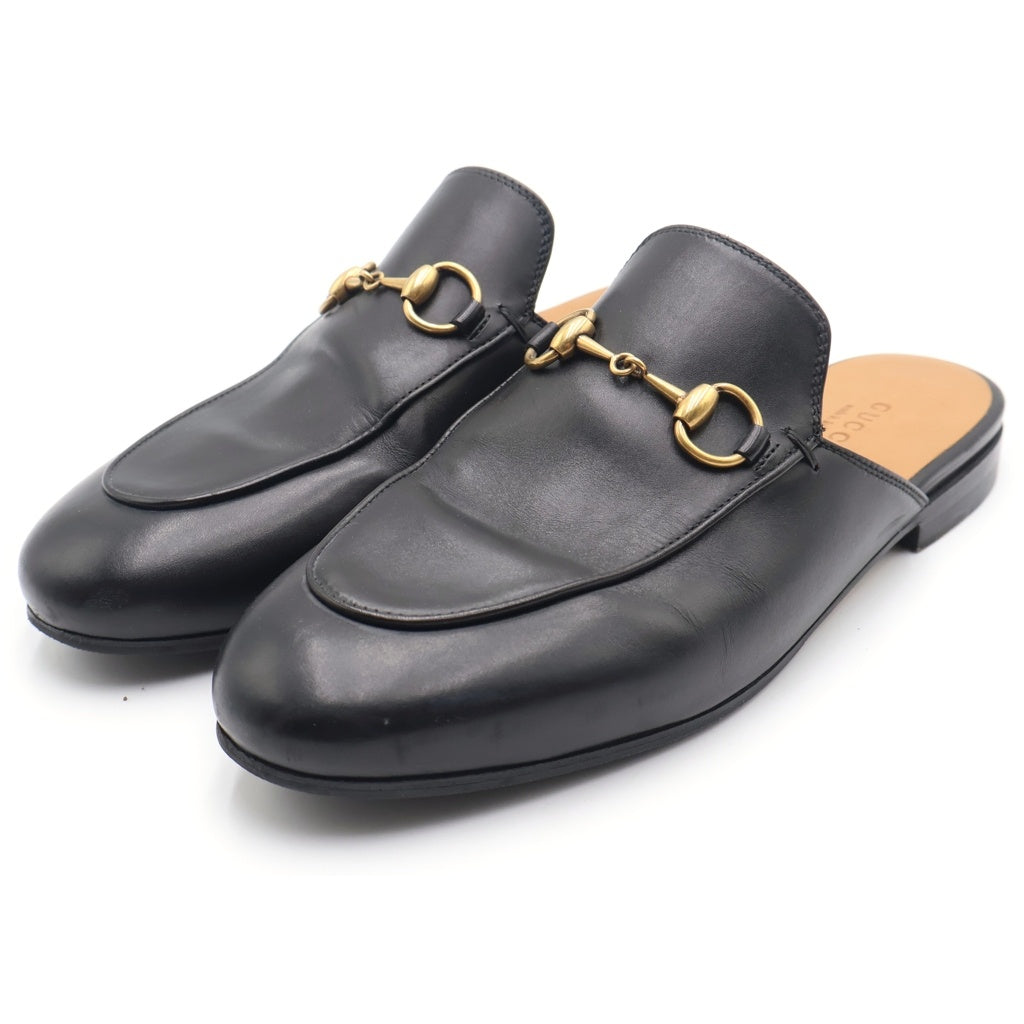 GUCCI(グッチ) ホーズビット ミュール ブラック レザー #36 423513 レディース