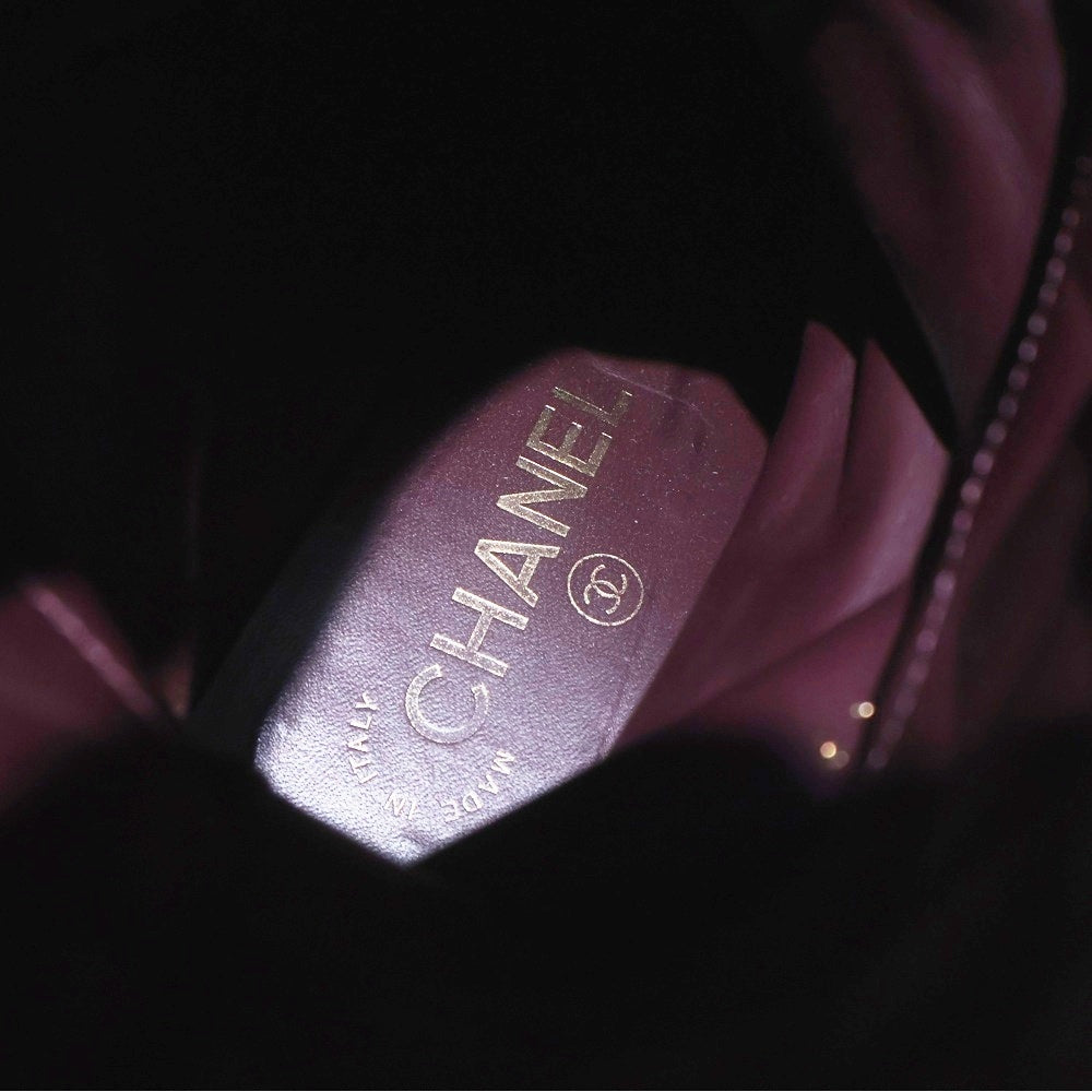 CHANEL(シャネル) エンジニアブーツ ブラック レザー#36 レディース