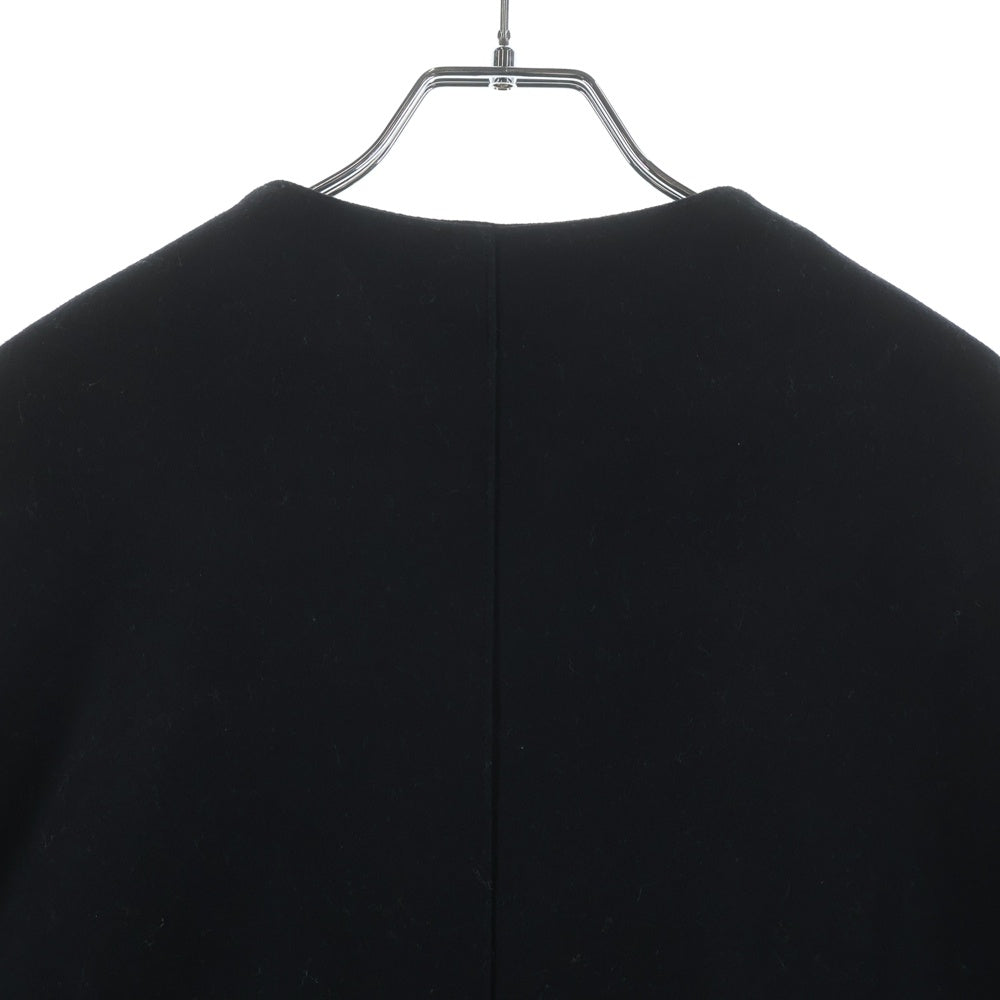 MACKINTOSH(マッキントッシュ) ノーカラー ウールロングコート ブラック L222MO1115FEX2K レディース