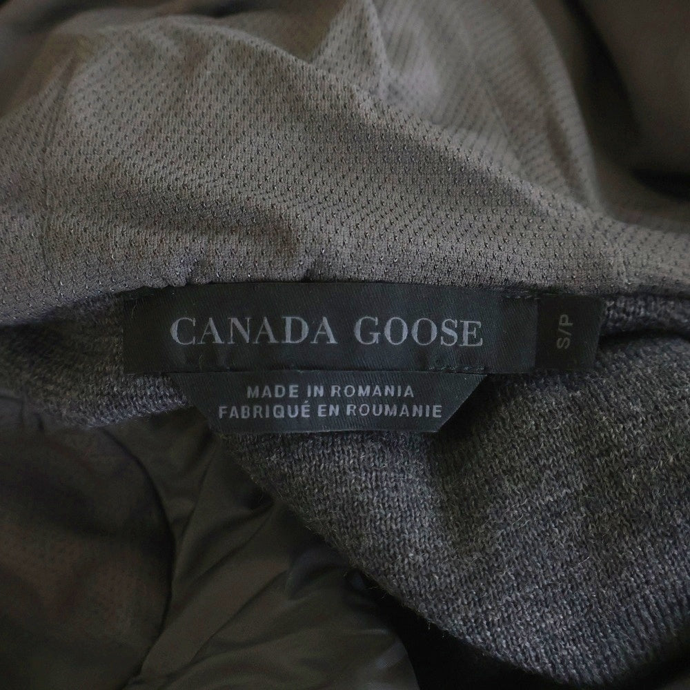CANADA GOOSE(カナダグース) HYBRIDGE KNIT ANORAK ハイブリッジニット ダウン切替アノラック ブラック フーディ